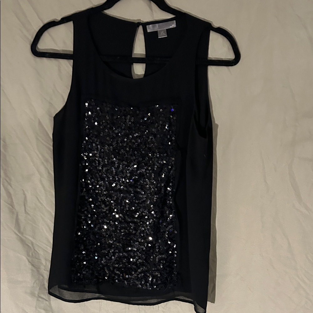 Beautiful sequin front formal top